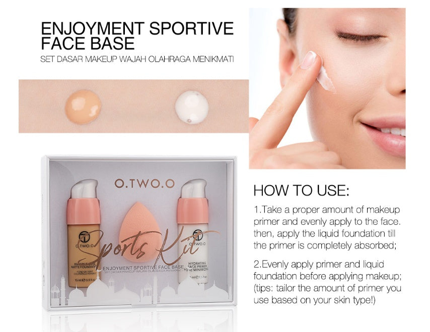 Pore-Minimizing Primer & Foundation Makeup Set