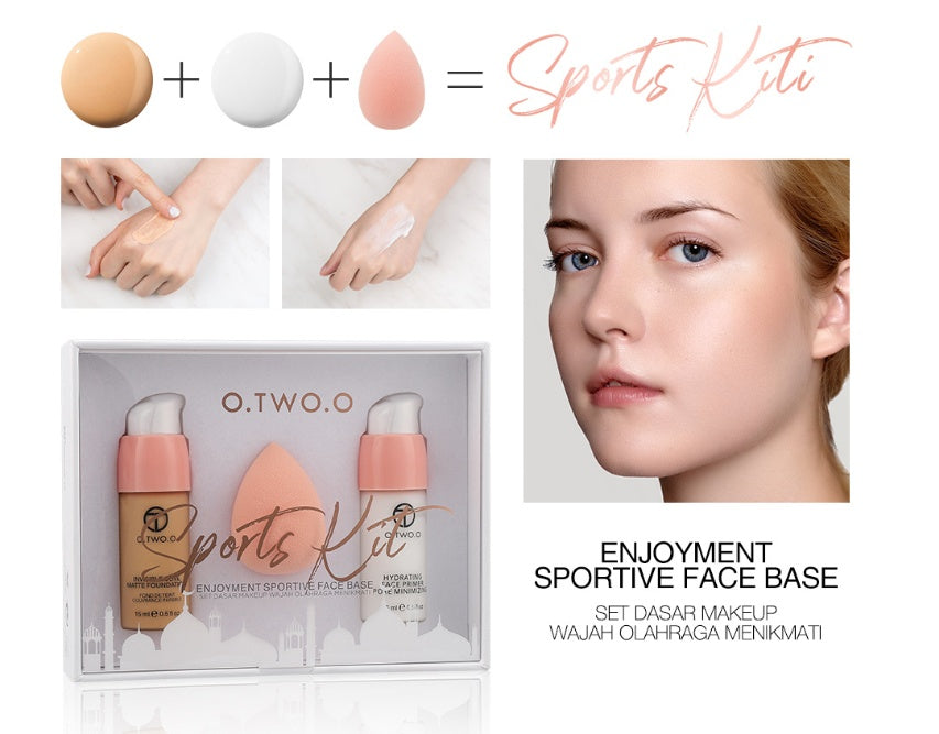 Pore-Minimizing Primer & Foundation Makeup Set