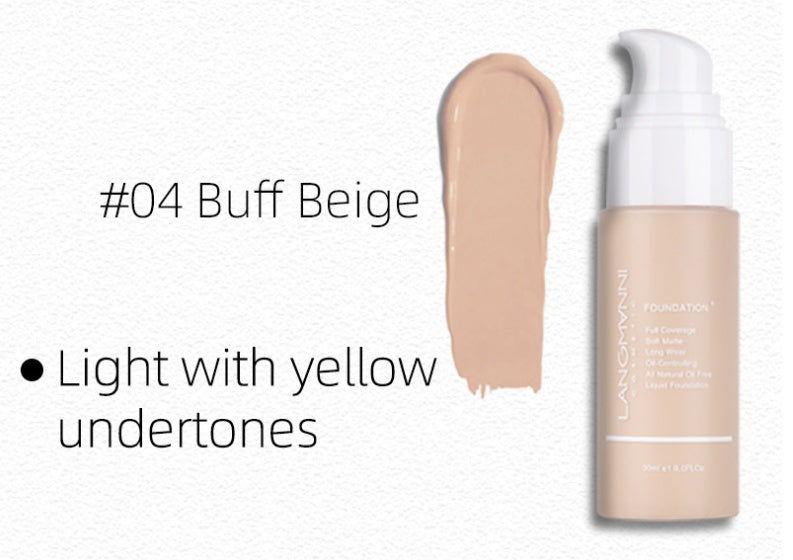 Matte Oil-Control Concealer Liquid Foundation