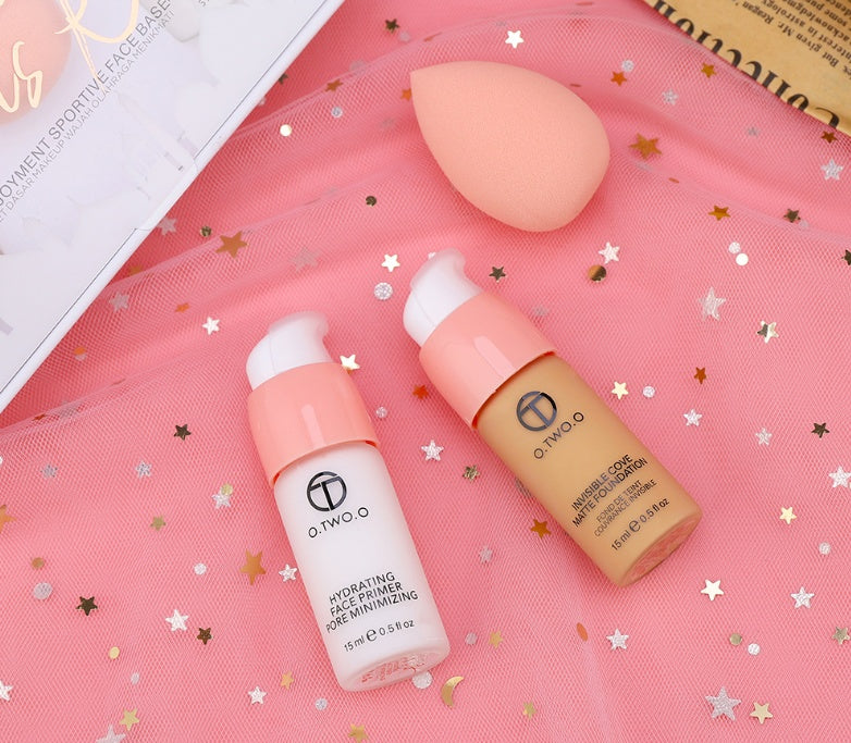 Pore-Minimizing Primer & Foundation Makeup Set