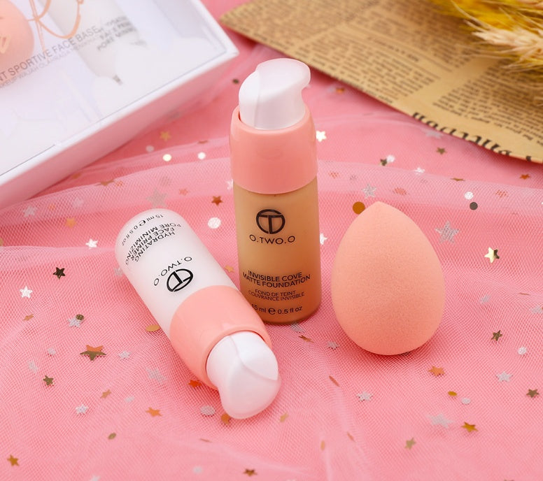 Pore-Minimizing Primer & Foundation Makeup Set