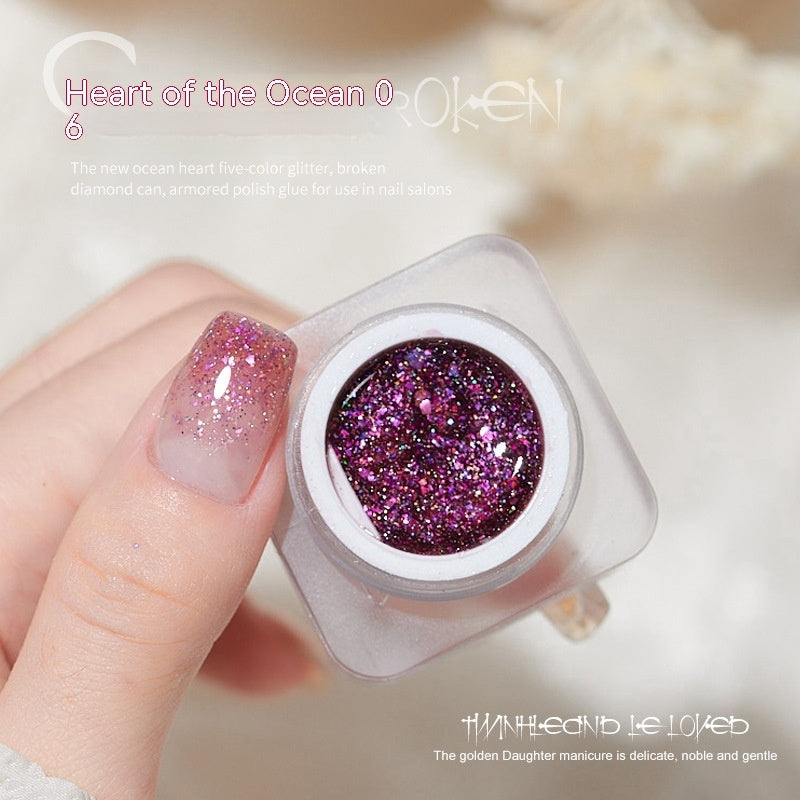 Glitter Sequin UV Gel Nail Polish